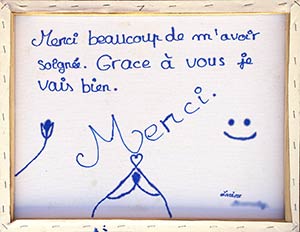 Recto du tableau de Lorène E...